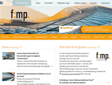 Tablet Screenshot of f-mp.de